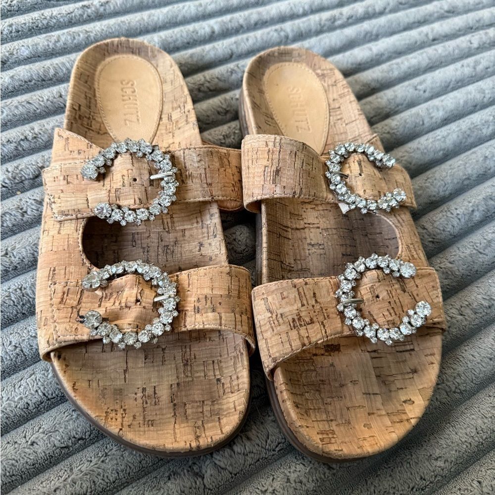 Schutz
Cybelle Cork Sandal - Picture 8 of 12